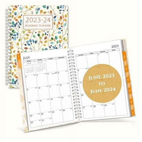 Cranbury 2023 2024 Weekly Monthly Planner Book Use To June 2024 6x8