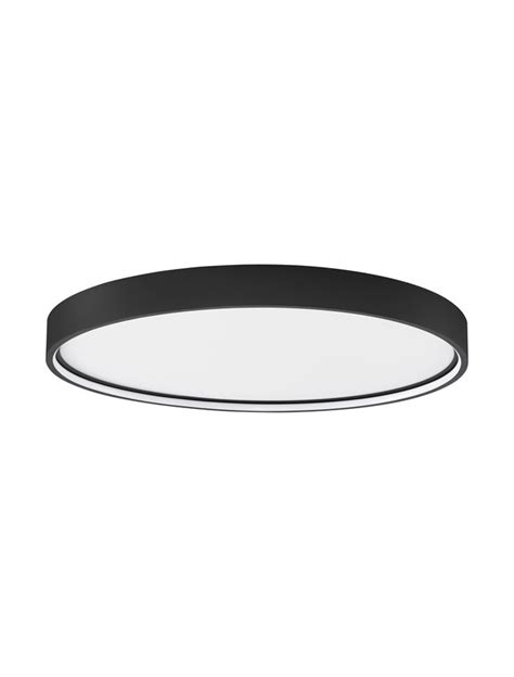 Nova Luce Ceiling Luminaires Olaf Sandy Black Aluminium Acrylic