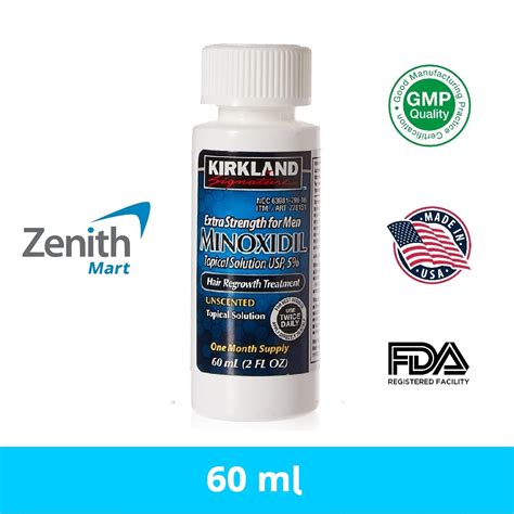 Kirkland Signature Minoxidil Topical Solution Ml Zenith Mart