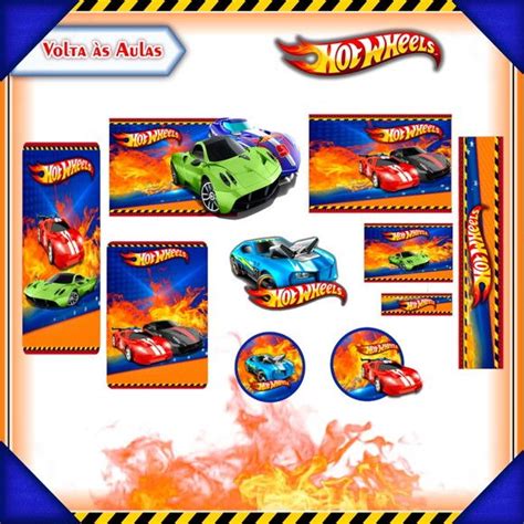 Arquivo De Corte Combo Etiquetas Escolar Hot Weels Elo7 Produtos Especiais Arquivos De Corte