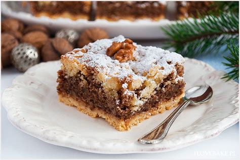 Ciasto Orzechowiec I Love Bake Christmas Food Food Baking