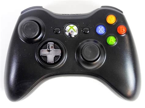 Black Wireless Controller [Transforming D-Pad] (Xbox 360) – RetroMTL