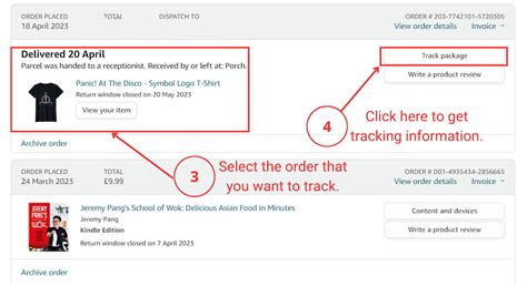 Amazon Order And Package Tracking