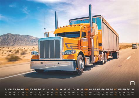 Trucks Könige Der Straße Lkw 2023 Kalender Din A3 Kalender