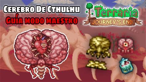 Gu A Cerebro De Cthulhu Modo Maestro Terraria Youtube