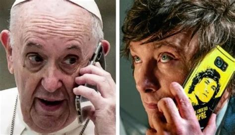 Charla Amena El Papa Francisco Llam A Javier Milei Notife