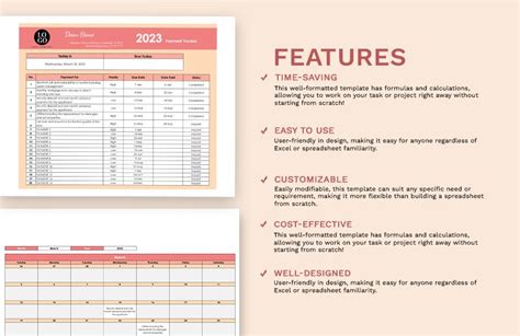 Payment Tracker Template - Download in Excel, Google Sheets | Template.net