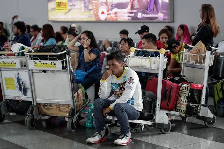 Passengers Stranded Manila International Airport Terminal Editorial