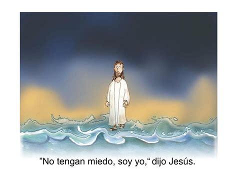 Jesus Caminando Sobre Las Aguas