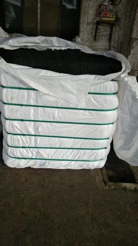 Recycled Polyester Staple Fibre Black Packaging Type Bale Mm At