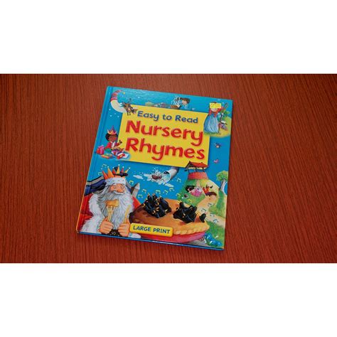 Large Print Easy To Read Nursery Rhymes Shopee Philippines