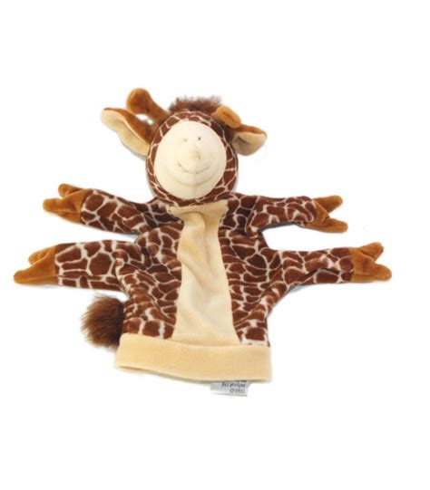 Doudou Marionnette Girafe Marron Beige Jellycat Chez Vous D S Demain