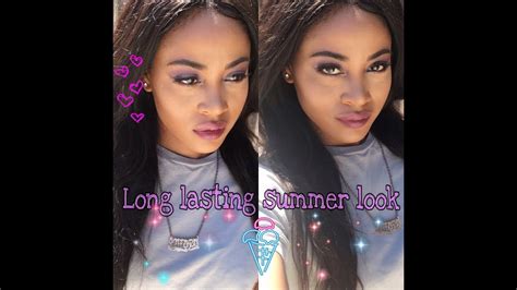 Long Lasting Summer Makeup Cholelynn Youtube