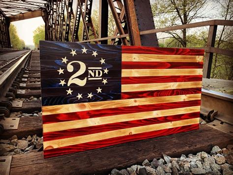 2nd Amendment American Flag Etsy De