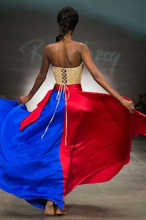 Love The Dress Fashion Colorful Fashion Haitian Flag Clothing