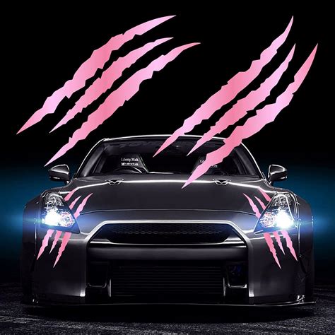 Amazon Hungmieh Pcs Claw Mark Car Decak Car Headlight Decal