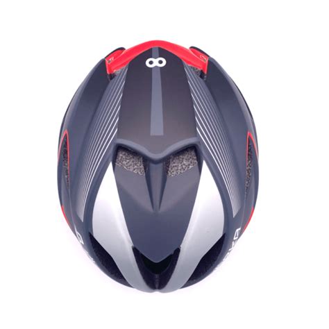 Casque V Lo Hb Gris Rouge Bj Rka Tout L Quipement Du Cycliste