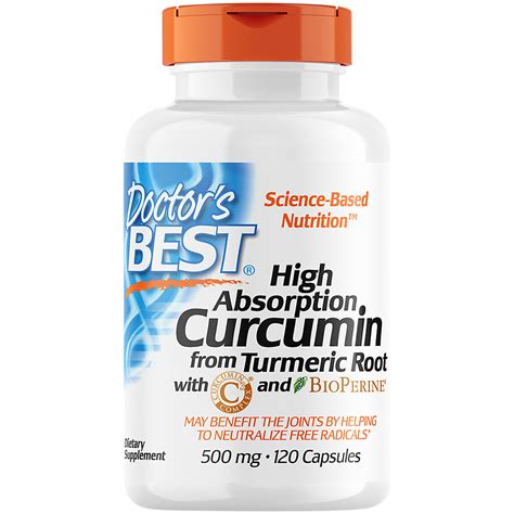 Doctors Best Curcumin From Turmeric Root Non Gmo Gluten Free Soy