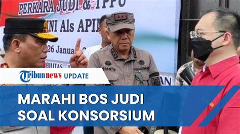 Sambil Tunjuk Wajah Apin Bk Kapolda Sumut Geram Diseret Soal