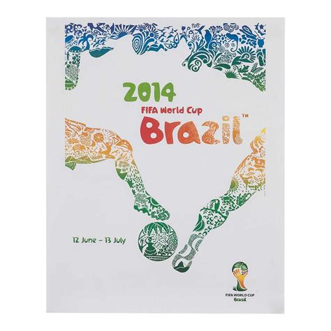 Fifa World Cup Poster Brazil 2014 Official Fifa Store