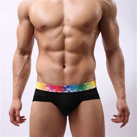 2018 New Fashion Sexy Men Underwear Low Waist Triangle Men Underwear