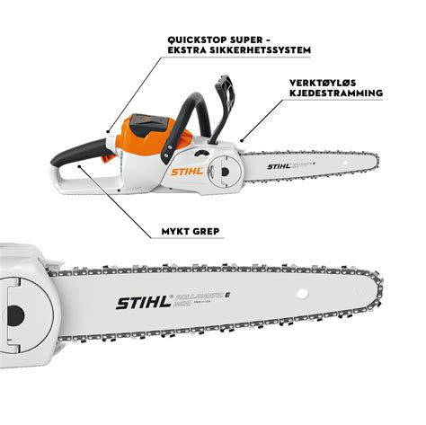 Lette batteridrevne motorsager fra STIHL | STIHL BATTERI