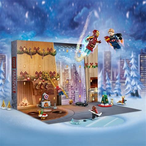 LEGO Adventskalender Spielzeug Spielbausteine Avengers