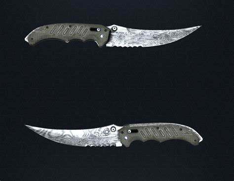 Flip Knife Damascus Steel B**BS Pattern : r/csgo