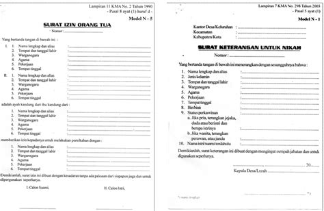 Inilah Referensi Contoh Surat N Sampai N Paling Lengkap No