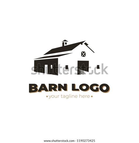 Barn Logo Vector Design Stock Vector (Royalty Free) 1190273425