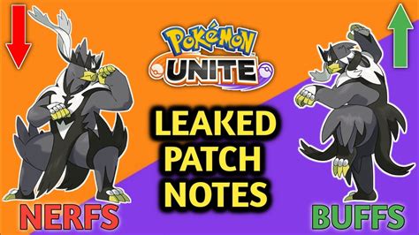 Leaked Patch Notes Scyther And Sableye Nerfed Blue Urshifu Buffed