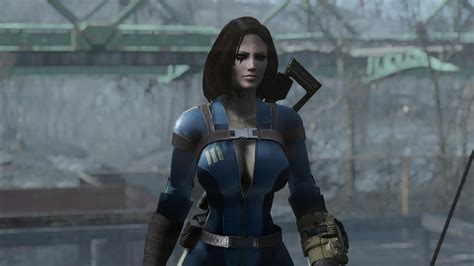 Fallout 4 Slooty Vault Jumpsuit Mod Youtube