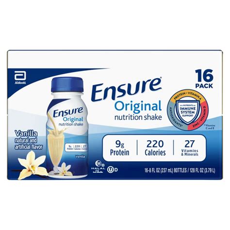 Save On Ensure Original Vanilla Nutrition Shake Pk Order Online