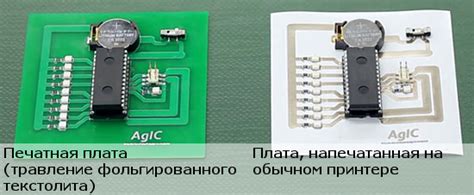 Токопроводящие чернила AgIC печатают на бумаге электронные схемы ...