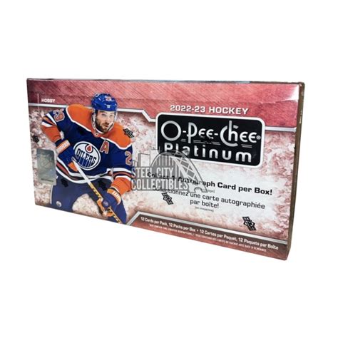 2022 23 Upper Deck O Pee Chee Platinum Hockey Hobby Box Steel City