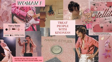 Pink Harry Styles MacBook Wallpaper Aesthetic | Harry styles, Harry styles wallpaper, Harry