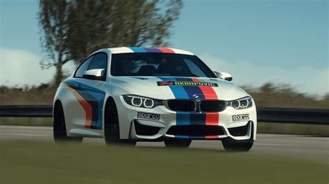 BMW M4 Akrapovic Assetto Corsa Logitech G29 Paddles Gameplay