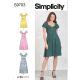 Misses Empire Dress Simplicity Sewing Pattern Sew Essential