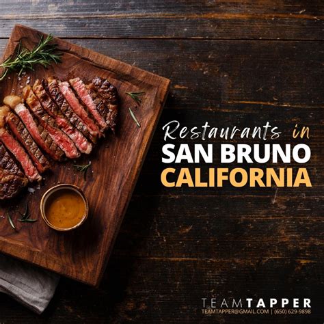 Discover the Best Restaurants in San Bruno, CA | Team Tapper