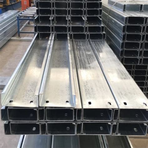 Hot DIP Galvanized Steel Structure C U Z Steel Channel For Solar Bracket U Channel And Z Purlin