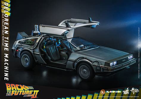 Hot Toys MMS636 Back To The Future II 1 6th Scale DeLorean Time