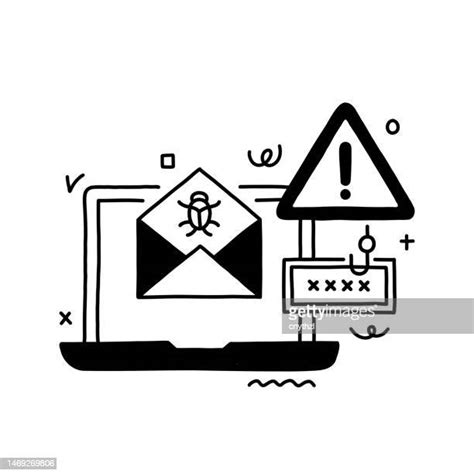 Cyber Security Attack Icons High Res Illustrations Getty Images