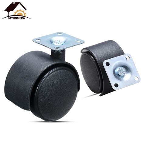 Myhomera Furniture Wheel Table Caster 30mm 40mm 48mm Plate Without