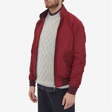 Baracuta G9 Original Harrington Jacket Tawny Red END JP