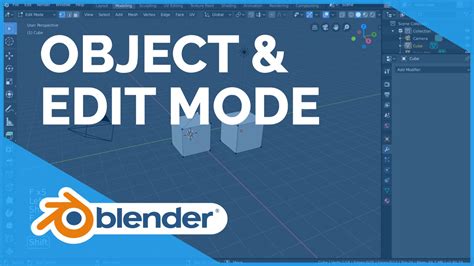 Object And Edit Mode Blender 28 Fundamentals Blender Studio