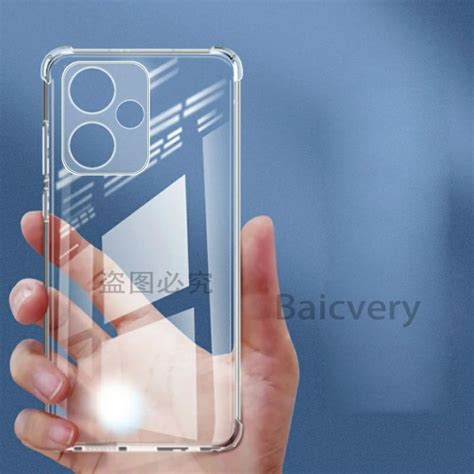 For Infinix Hot 30 Silicone Airbag Cover Shockproof Transparent Protective Clear Back Cover Tpu