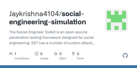 GitHub Jaykrishna4104 Social Engineering Simulation The Social