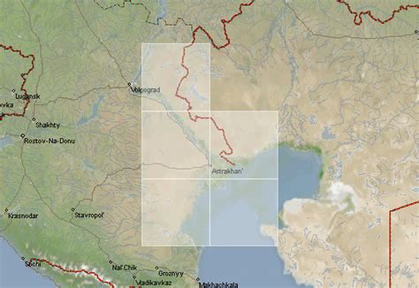 Download Astrakhan oblast topographic maps - mapstor.com