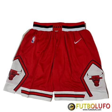 Replicas Cortos NBA Chicago Bulls 2024 25 Rojo Blanco 02