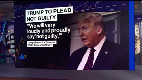 Watch Trump to Plead Not Guilty 'Very Loudly' in Court - Bloomberg